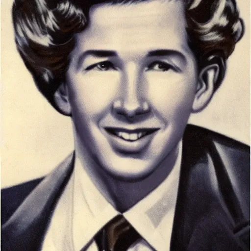 Image similar to Joel Osteen on a 1940s propaganda poster. danger