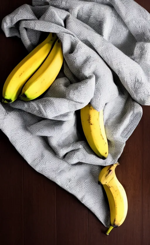 Image similar to banana under a blanket