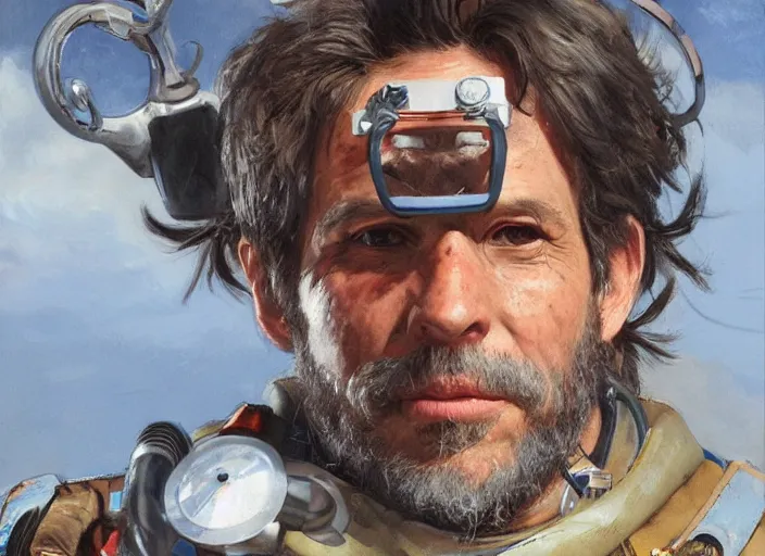 Image similar to a highly detailed apex legends portrait of a dentist, james gurney, james jean