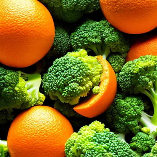 Image similar to orange colored broccoli