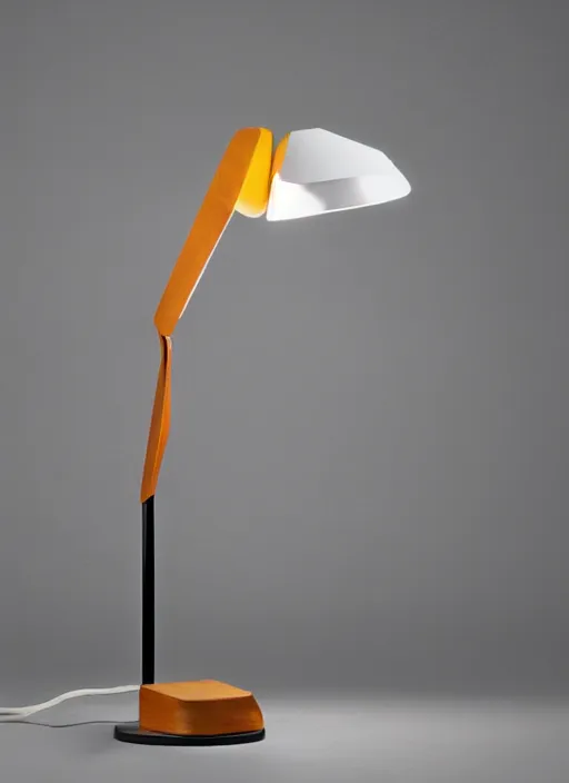 Image similar to a desk light designed by charles eames