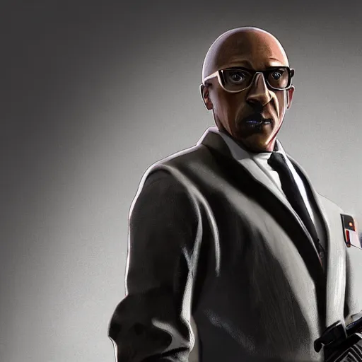 Image similar to gustavo fring in rainbow six siege, 4 k, highly detailed