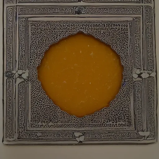 Image similar to a reconstruction of the cheese taj mahal made ot of cheese