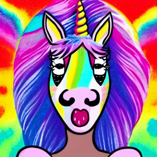 Image similar to “ lisa frank unicorn ”
