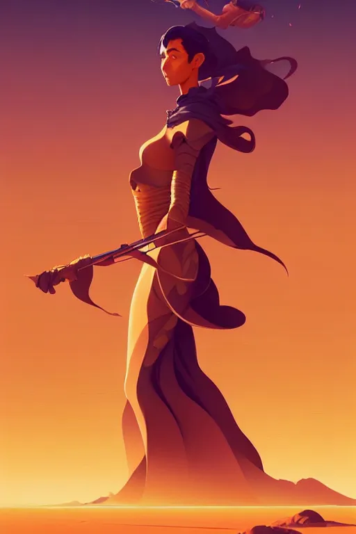 Prompt: smooth knight, desert colors, centered median photoshop filter cutout vector behance hd by artgerm, jesper ejsing, by rhads, makoto shinkai and lois van baarle, ilya kuvshinov, rossdraws, illustration, art by ilya kuvshinov and gustav klimt