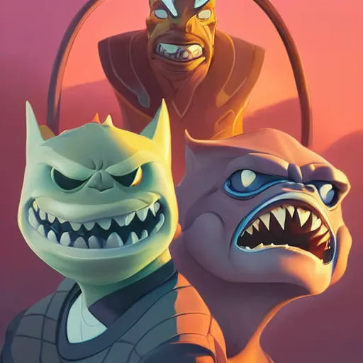 Image similar to face icon stylized minimalist street sharks, loftis, cory behance hd by jesper ejsing, by rhads, makoto shinkai and lois van baarle, ilya kuvshinov, rossdraws global illumination