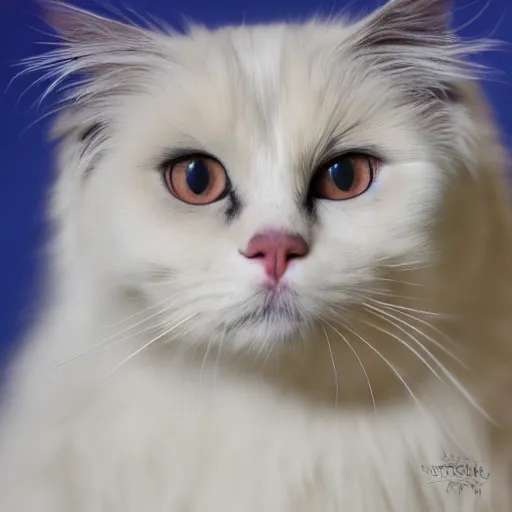 Image similar to portrait of a ragdoll