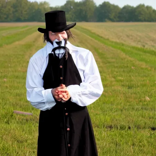 Image similar to amish joker