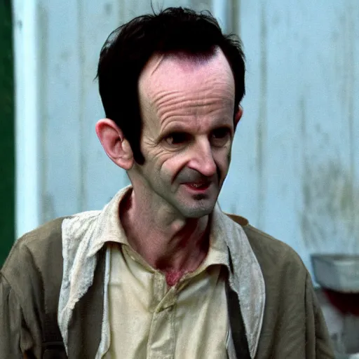 Image similar to denis o'hare as rickety cricket, it's always sunny in philadelphia, 8 k