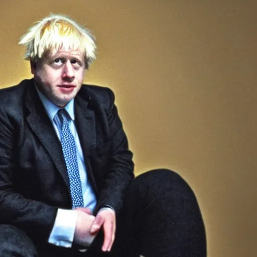 Prompt: Boris Johnson in the movie the matrix