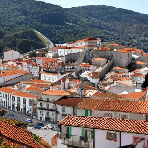 Prompt: arouca, portugal