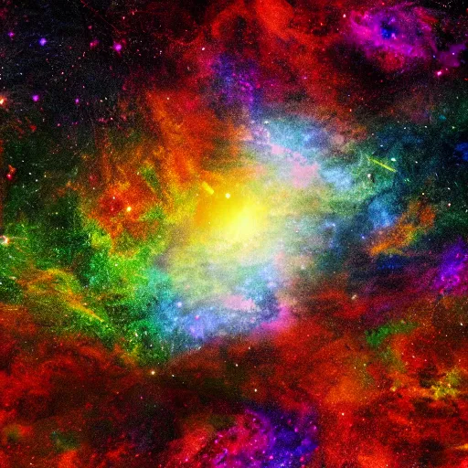 Prompt: image of the big bang core highly detailed 4k abstract 47 layers