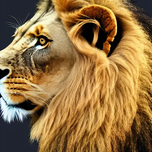 Prompt: 2 d full body lion, high detail, digital art, sideview, ultra hd, sharp focus, vivid colors, white background