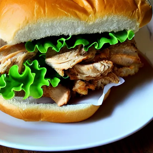 Image similar to chicken sandwich