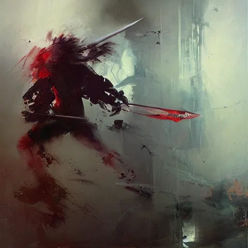 Prompt: thunder cats sword of omens, jeremy mann painting