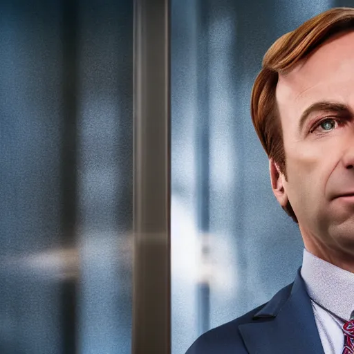 Image similar to super high quality saul goodman, realistic photorealistic high-resolution saul Goodman, very saul goodman, high def, saul, saul Goodman, better call saul, better call saul Goodman, 8k, 4k, professional, depth of field, sigma art 85mm f1.4, large sensor dslr, professional photo, saul goodman, very very saul goodman