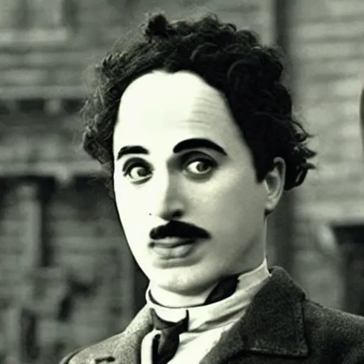 Image similar to charlie chaplin in game of thrones