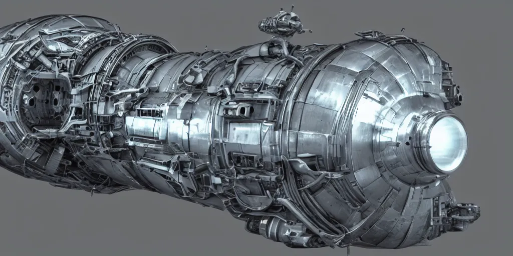 Image similar to siemens futuristic gas turbine, masterpiece, blizzard pixar maya engine global illumination lighting artstation