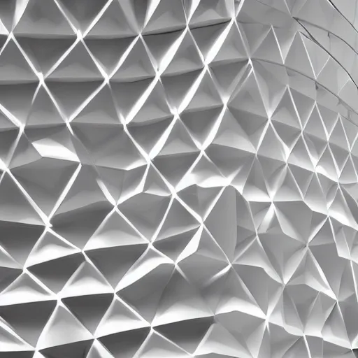 Image similar to abstract white geometric structure, architectural construction, studio lighting, arstation motion design, very realistic, behance, elegant, complicated