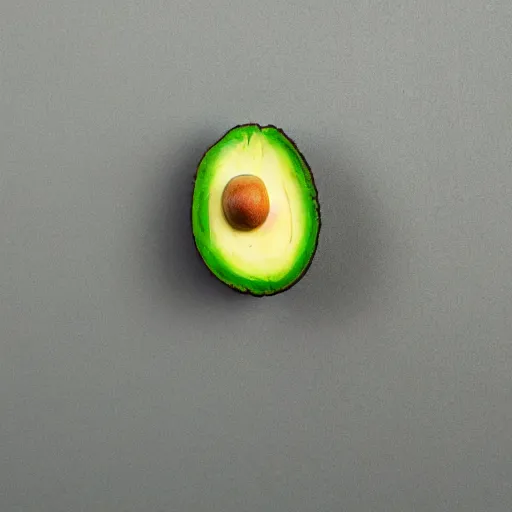 Prompt: cube avocado