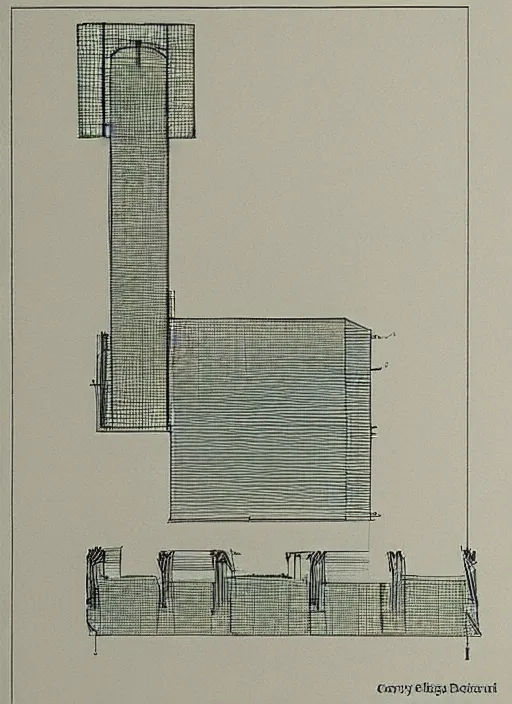 Prompt: a blueprint design of the concept of envy