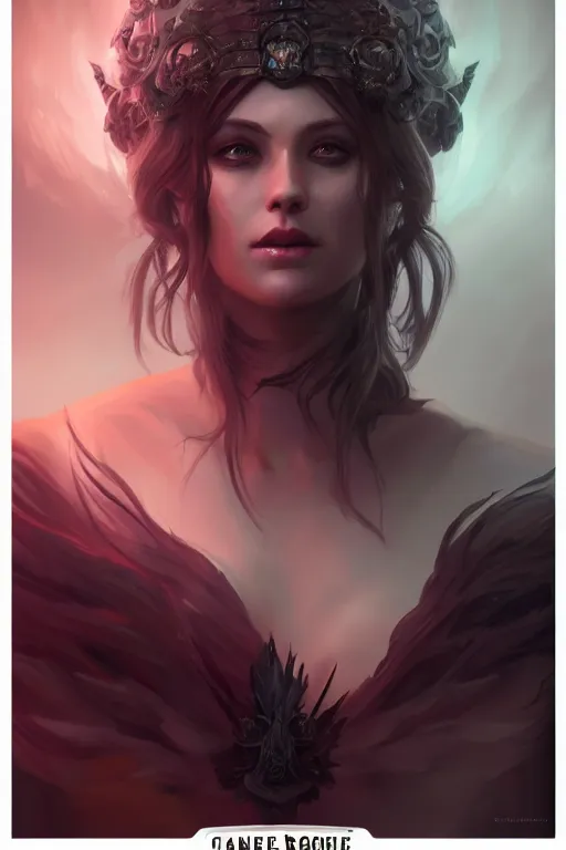 Image similar to goddess of death, character art portrait, official media, illustrated by charlie bowater, ilya kushinov, and wlop, extremely detailed, 8 k, trending on artstation, cinematic lighting, beautiful,