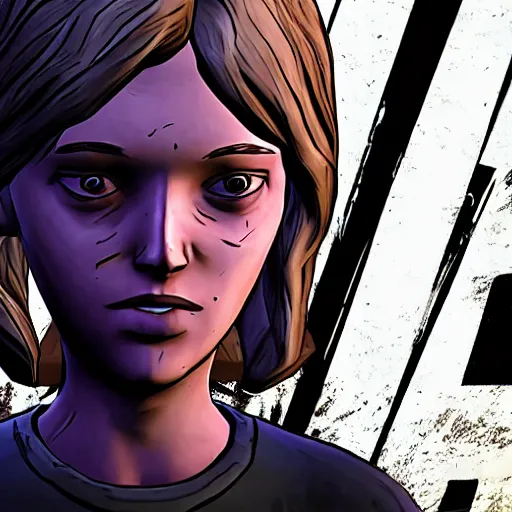 Prompt: carley walking dead telltale, 4 k full hd,