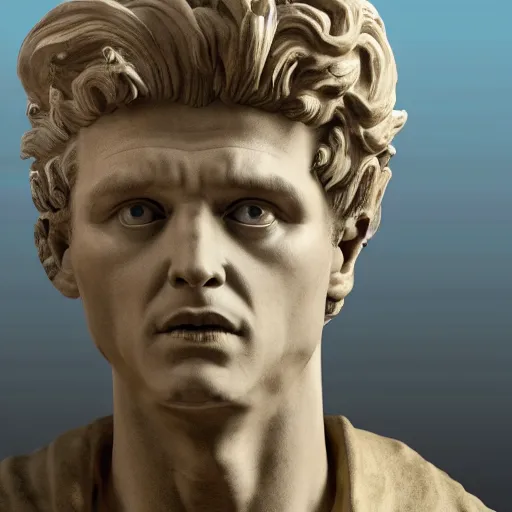 Prompt: hyperrealistic dslr film still of ace ventura pet detective as ancient roman statue, stunning 8 k octane comprehensive 3 d render, inspired by istvan sandorfi & greg rutkowski & unreal engine, perfect symmetry, dim volumetric cinematic lighting, extremely hyper - detailed, extremely lifelike attributes & lifelike texture, intricate, masterpiece, artstation, stunning