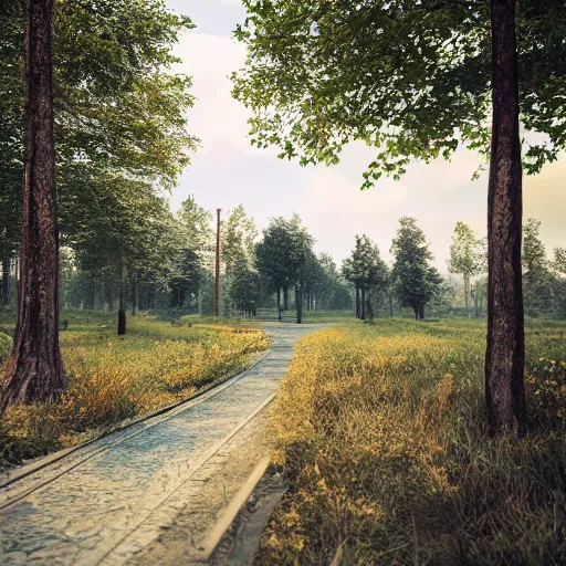 Prompt: realistic belarus landscape, photo, instagram photo, instagram selfie, full hd, 8 k, unreal engine, octane render, hyper detailed, hyper realistic, photorealistic, vfx, houdini, full body