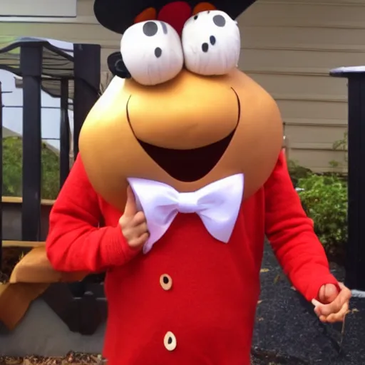 Image similar to I won my costume contest with my Mr. Potato Head costume