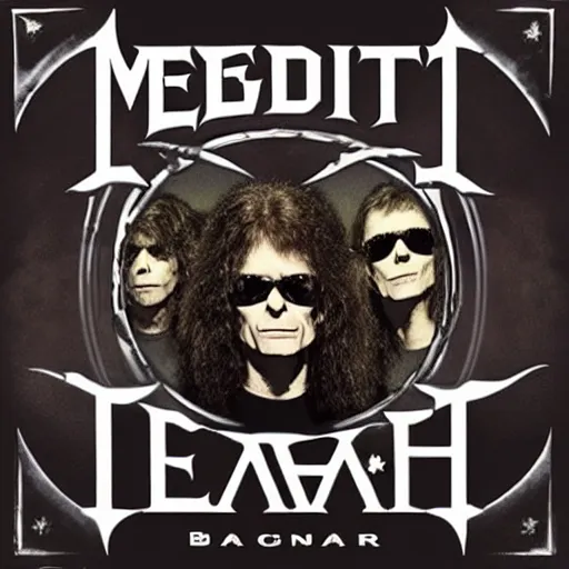 Image similar to megadeth, album cover, band name,