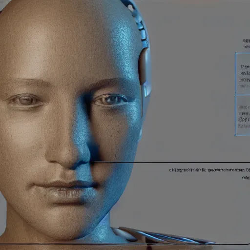 Prompt: consciousness emerging in a large language model artificial intelligence. ray tracing