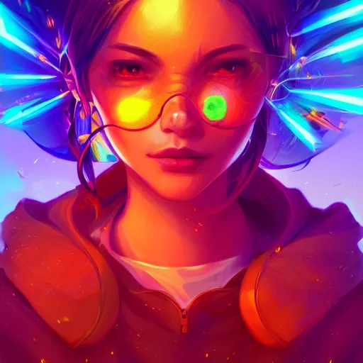 Image similar to skill magic deepdream radiating a glowing aura stuff loot legends stylized digital illustration video game icon artstation lois van baarle, ilya kuvshinov, rossdraws,