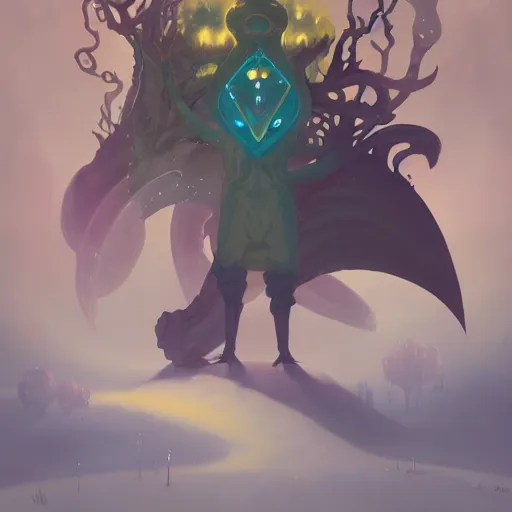 Prompt: Soul Vape, human Owl Alchemist, graphic illustrated poster, by Peter Mohrbacher, trending on artstation, by Ross Tran, high quality, HD, 4k