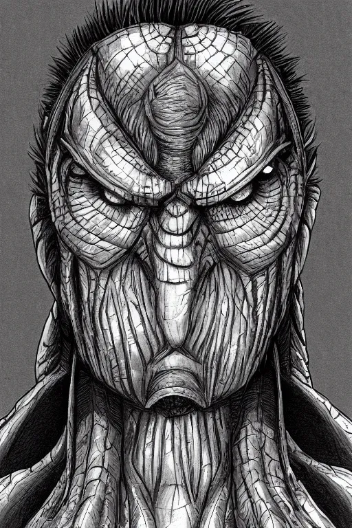 Prompt: mole human figure monster, symmetrical, highly detailed, digital art, sharp focus, trending on art station, kentaro miura manga art style