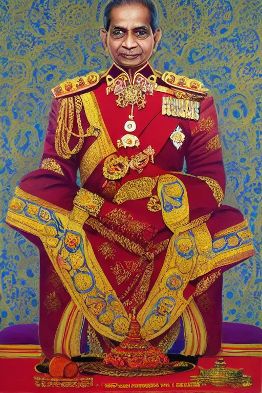 Image similar to sri lankan king by Nizovtsev, Victor