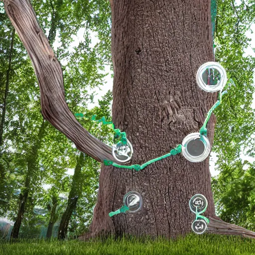 Prompt: Genomes on a tree