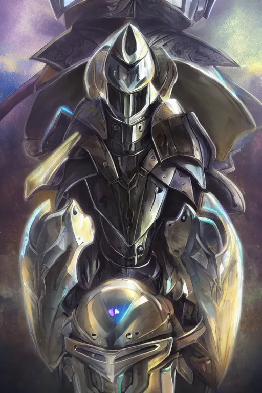 Image similar to helmet armor guardian destiny in witch queen illumination ray tracing hdr fanart arstation by sung choi robot ninja mask and eric pfeiffer and gabriel garza and casper konefal