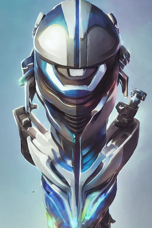 Image similar to epic mask helmet robot ninja portrait stylized as fornite style game design fanart by concept artist gervasio canda, behance hd by jesper ejsing, by rhads, makoto shinkai and lois van baarle, ilya kuvshinov, rossdraws global illumination radiating a glowing aura global illumination ray tracing hdr render in unreal engine 5