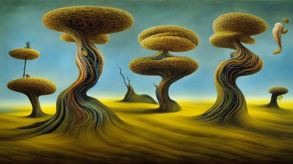 surreal landscape paintings