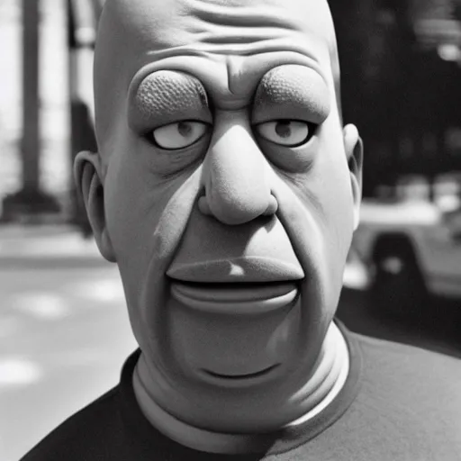 Image similar to photo of Homer Simpson in real life