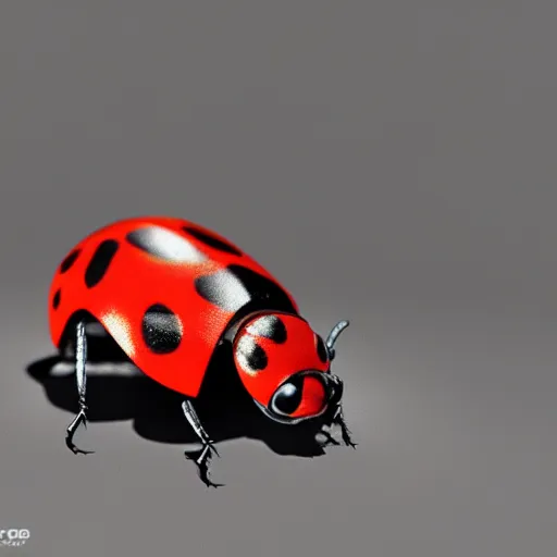 Image similar to ladybug spider, octane render, creature,