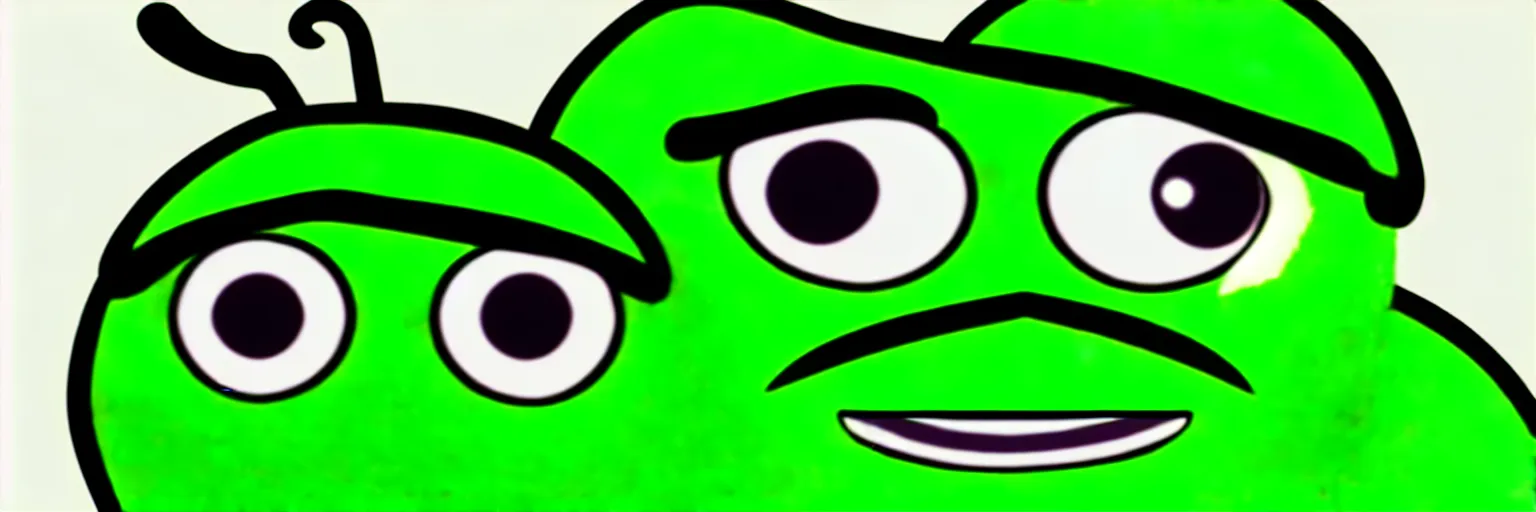 Image similar to happy pepe