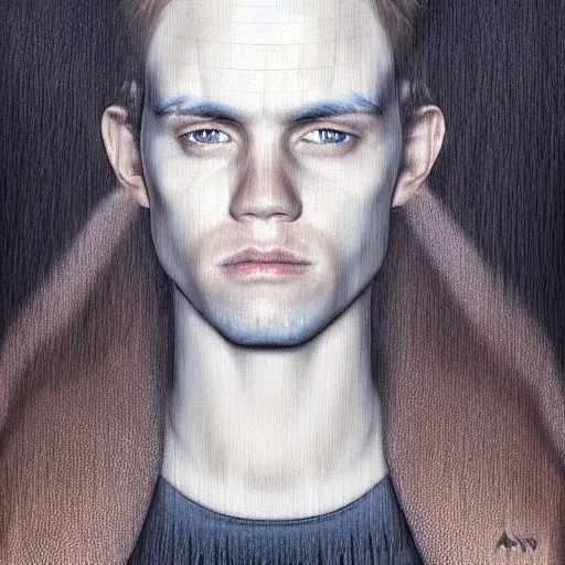 Image similar to anakin skywalker portrait in the alien dimension : : photorealistic sci - fi detailed intricate face details ultradetailed ultra - realistic by hieronymus bosch and james jean