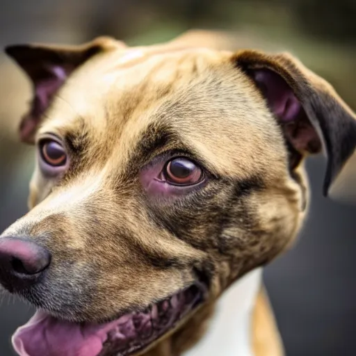 Prompt: ultra detailed photo of a dog with human skin