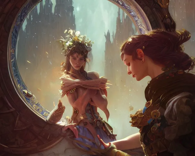 Image similar to photography of jan brett, deep focus, d & d, fantasy, intricate, elegant, highly detailed, digital painting, artstation, concept art, matte, sharp focus, illustration, hearthstone, art by artgerm and greg rutkowski and alphonse mucha