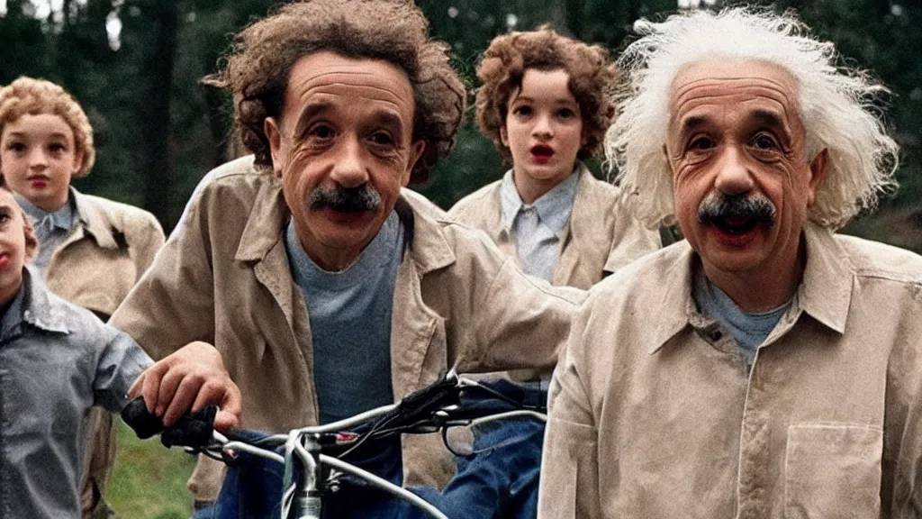 Image similar to Albert Einstein in Stranger Things