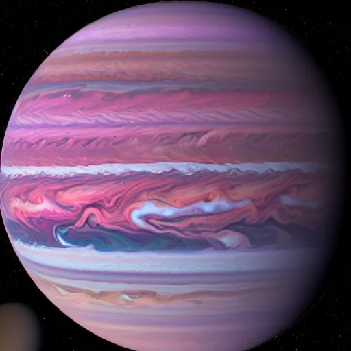 pink planet nasa