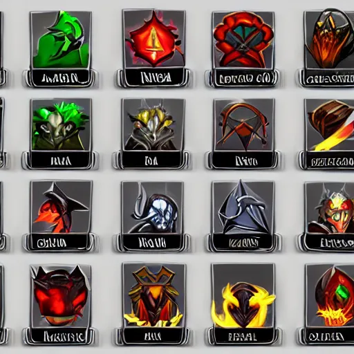 Image similar to moba skill icons, hand painted, dark fantasy, high contrast, hd