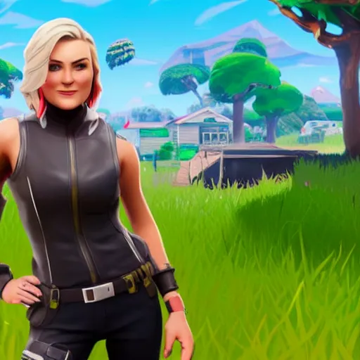 Image similar to a detailed portrait of renee young in fortnite, unreal engine 5 rendered, incredibly highly detailed and realistic, 8 k, sharp focus, studio quality